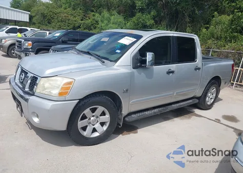 2004 Nissan Titan Le z USA, uszkodzony, nr VIN 1N6AA07A24N500229
